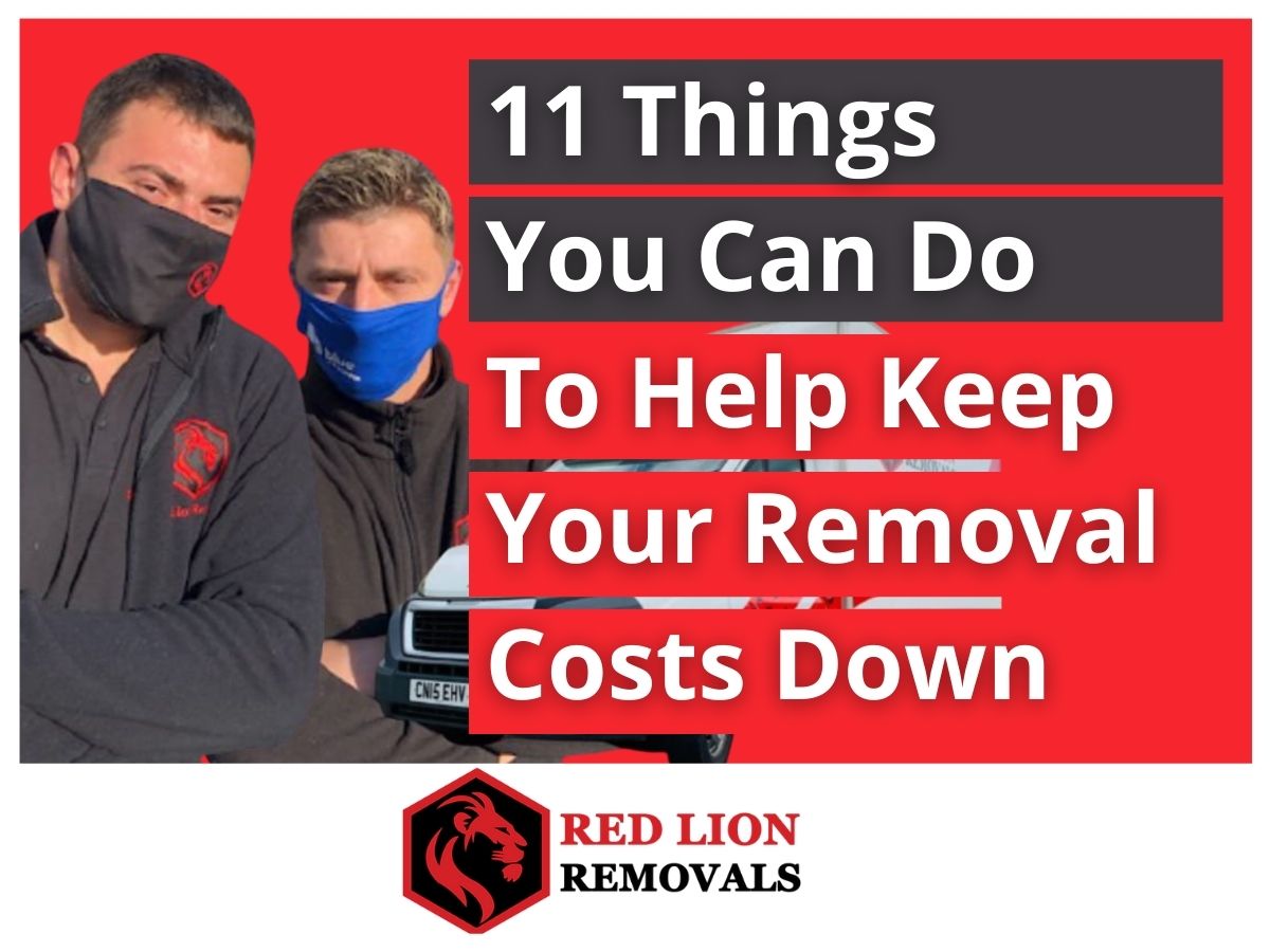 Eleven Things You Can Do To Keep Your Removal Costs Down Image